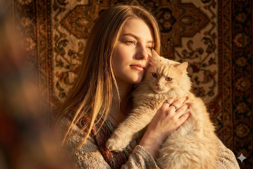  Bohemian Warm Sunset Portrait