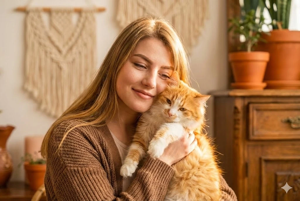 Dreamy Soft-Focus Boho Portrait