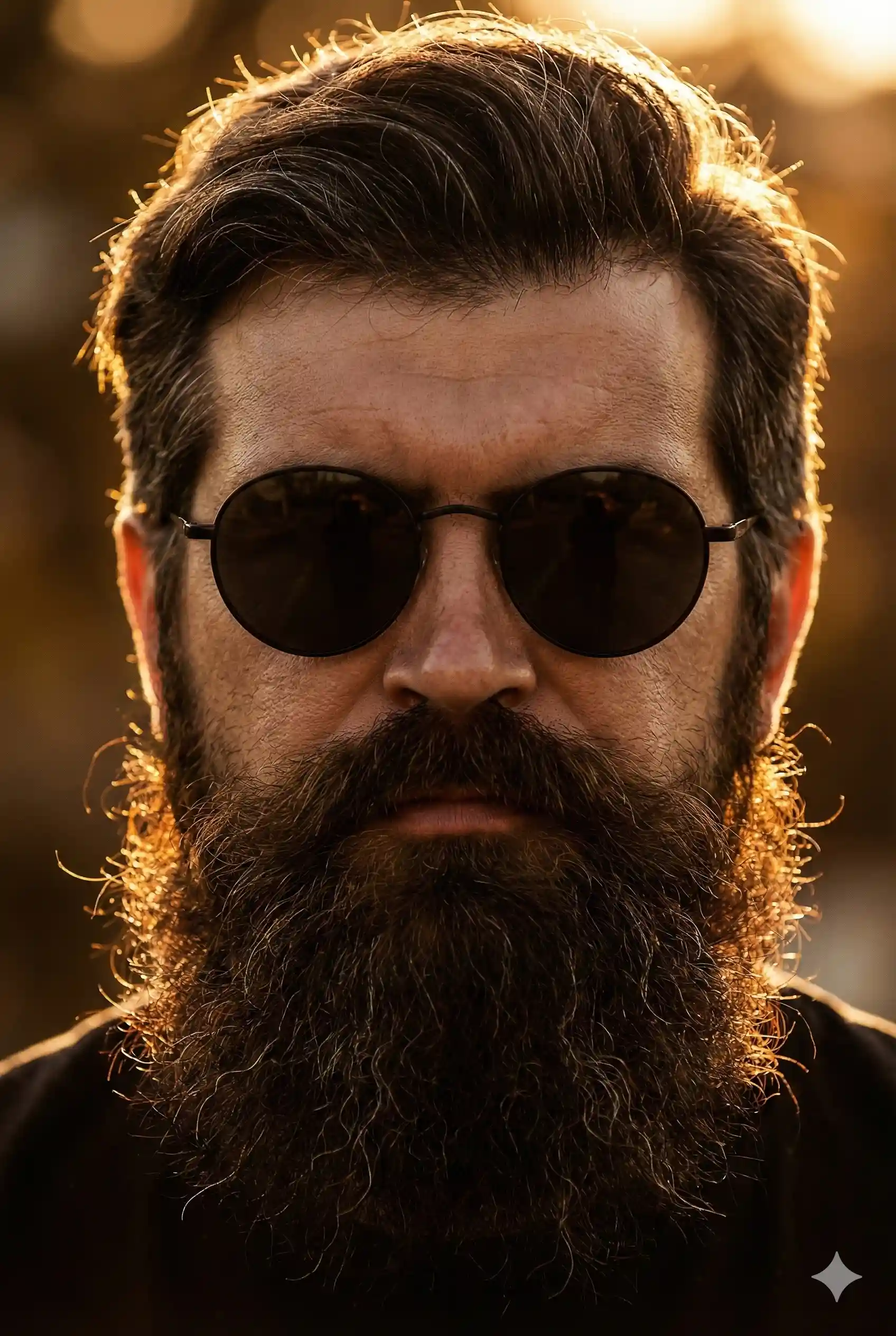 Golden Hair-Light Portrait