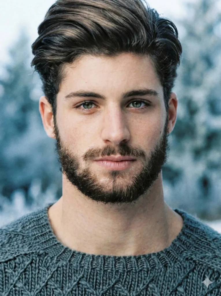 Winter Film Cool Tone Portrait