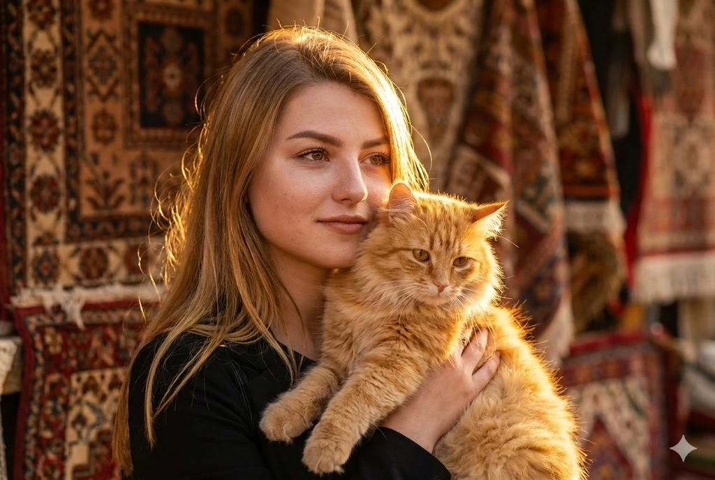 Artistic Golden Hour Ethereal Portrait