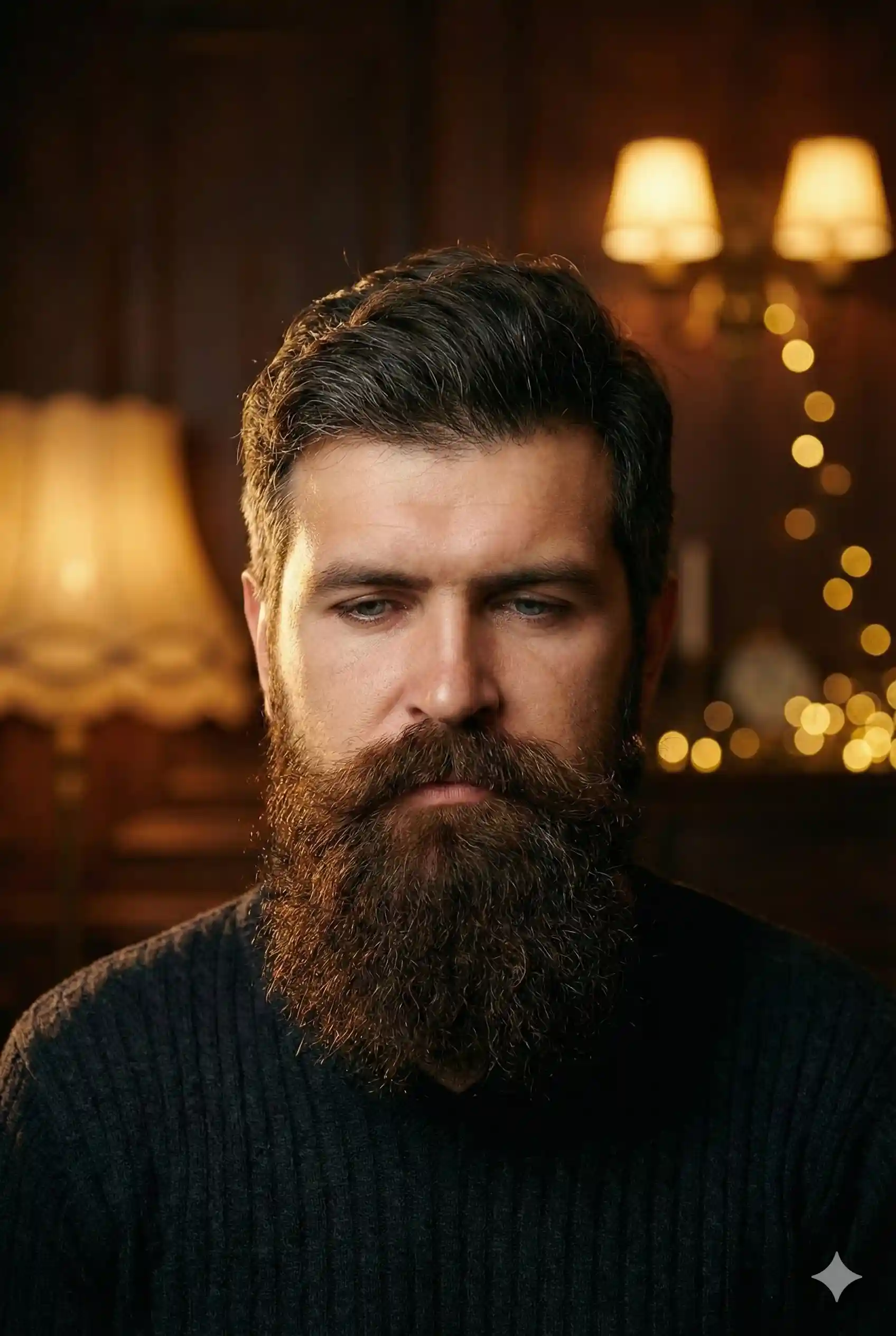 Emotional Quiet Moment Portrait