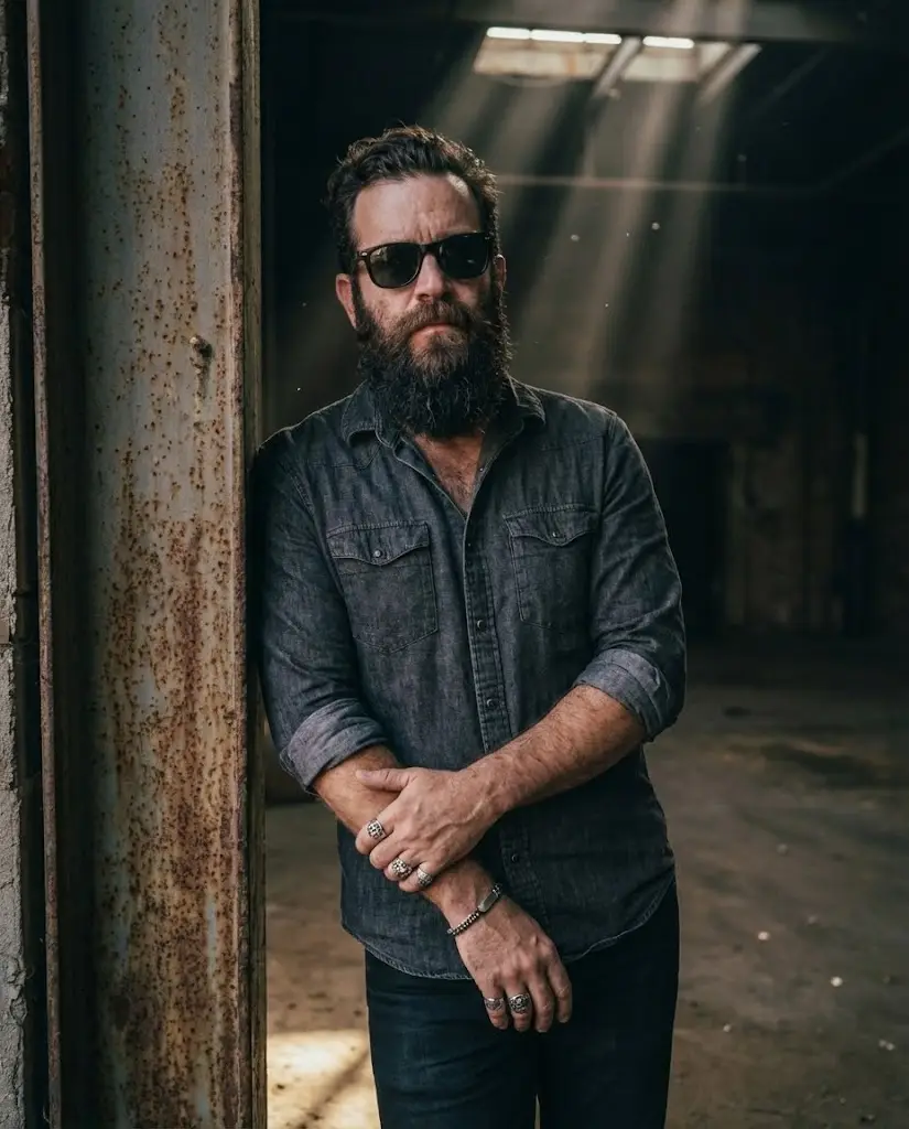 4. Moody Warehouse Entry Portrait