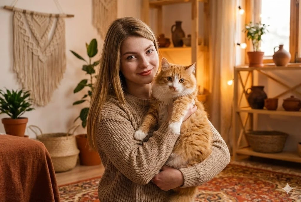 Classic Boho Indoor Portrait