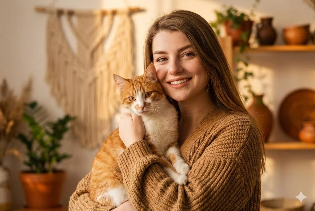 Warm Cinematic Lifestyle Portrait